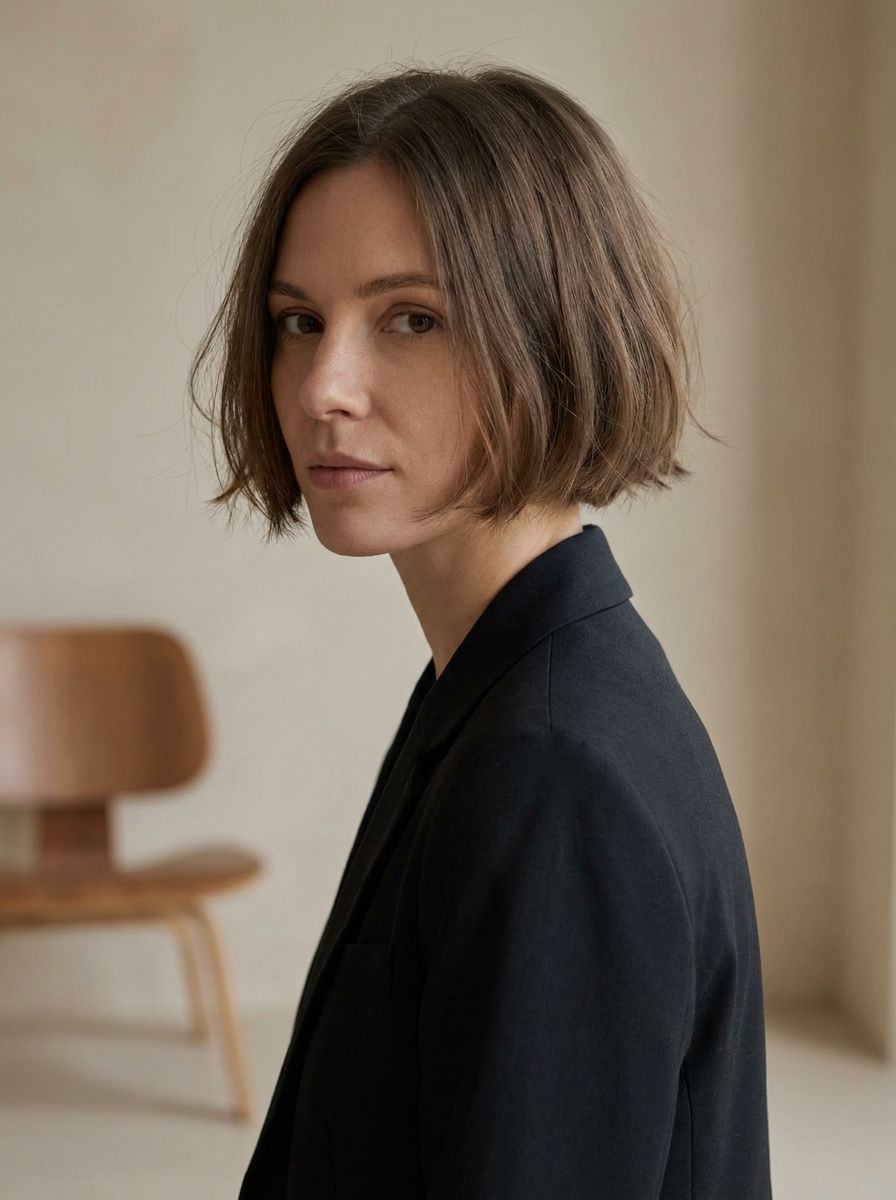 Fransiger Micro Bob - Fransige Kurzhaarfrisuren